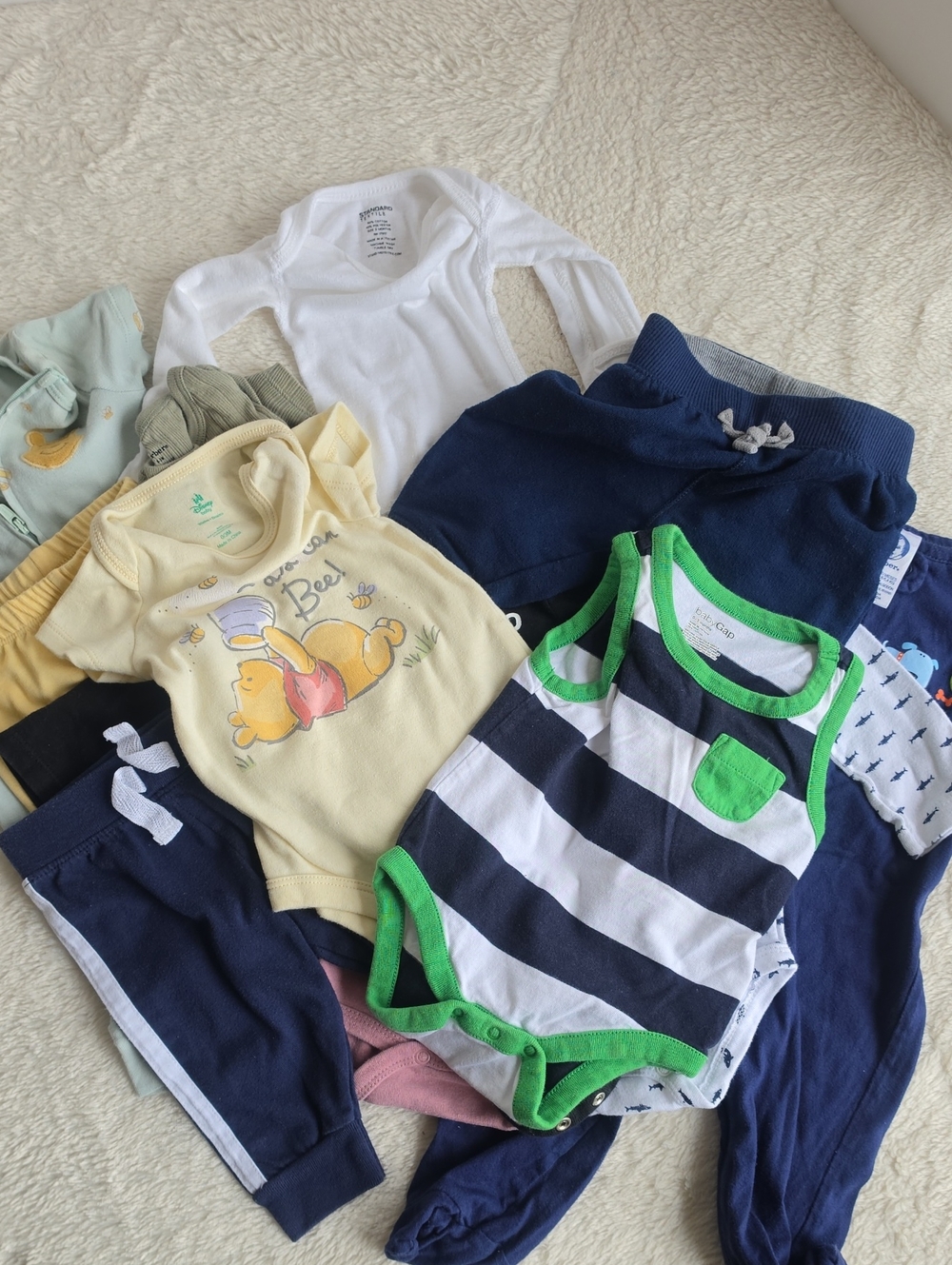 Baby Boy 12-Piece Bundle 0-3 Months Disney Gerber Gap